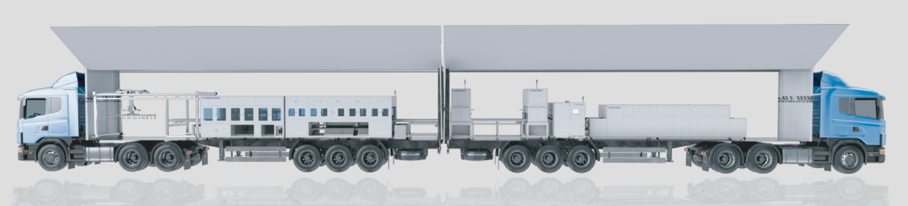 Containerized recycling system for end-of-life photovoltaic modules