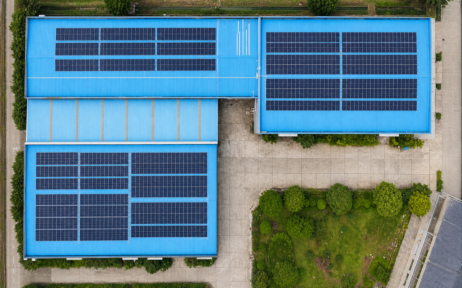 Commercial and industrial PV project