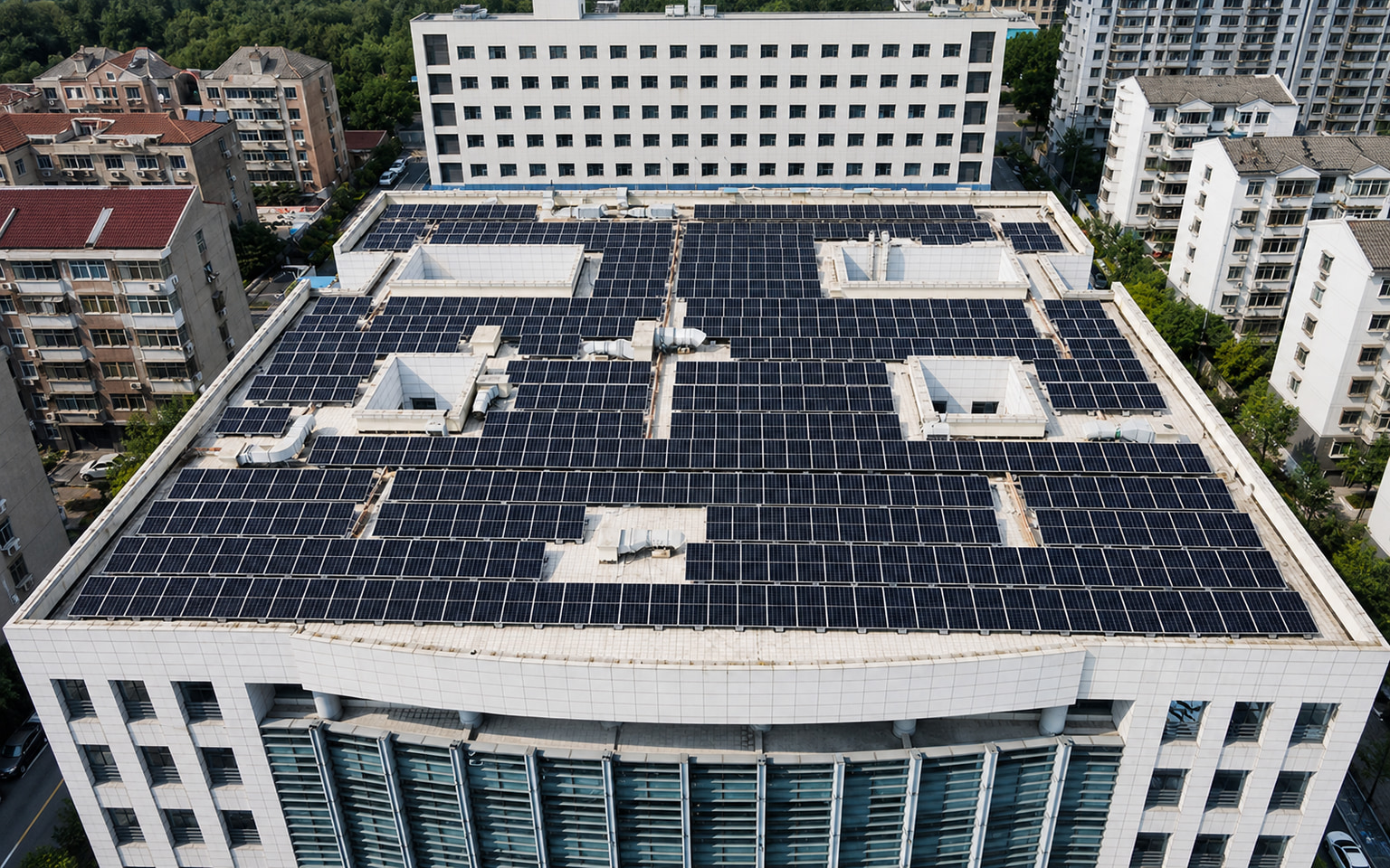 Residential rooftop PV project